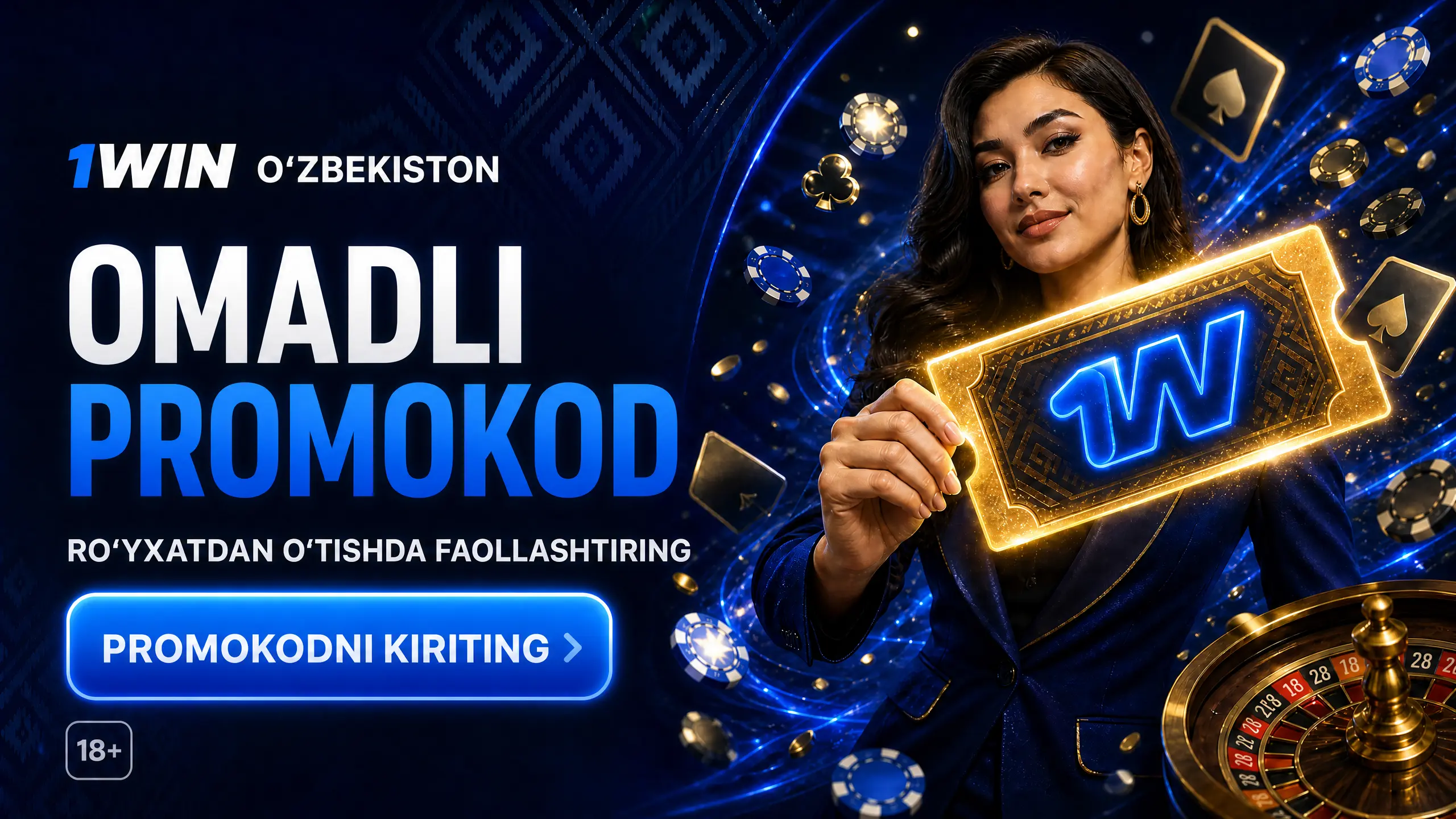 1win yangi o'yinchilar uchun xush kelibsiz bonus
